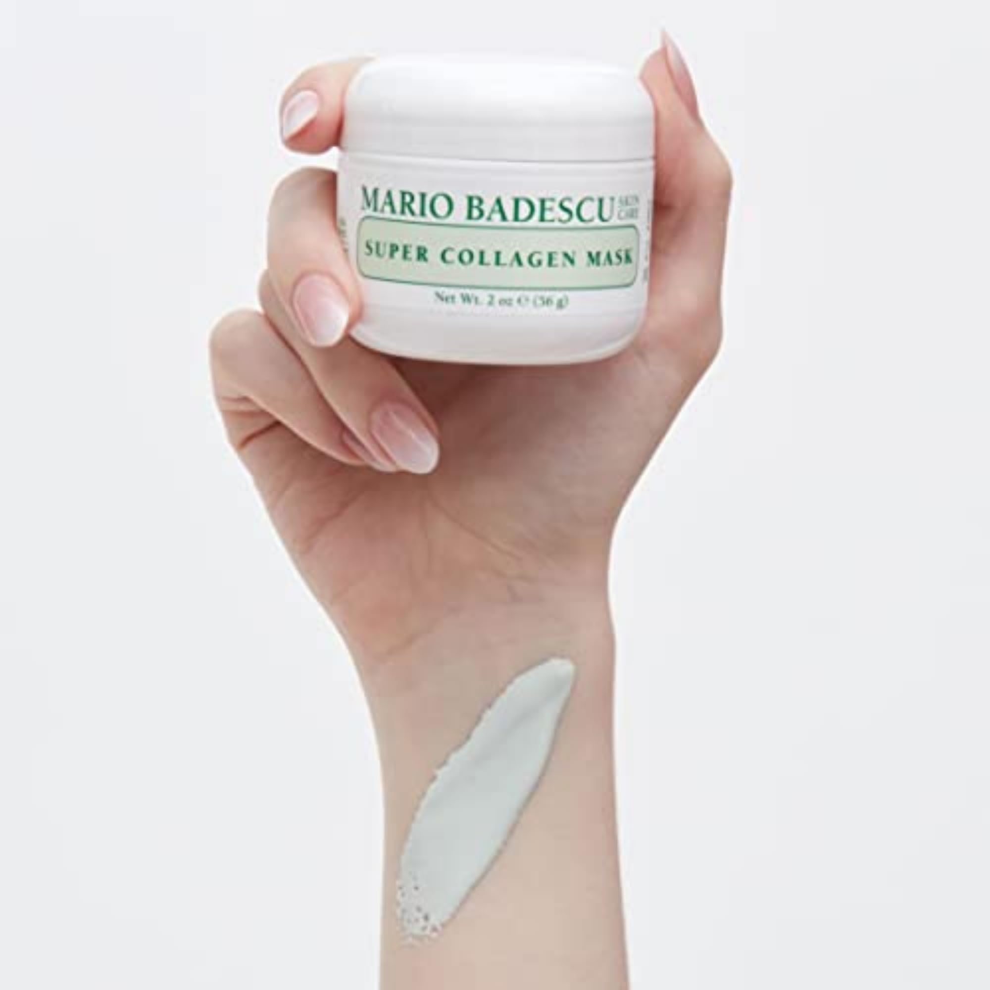 Textura suave de la mascarilla Mario Badescu al aplicarla