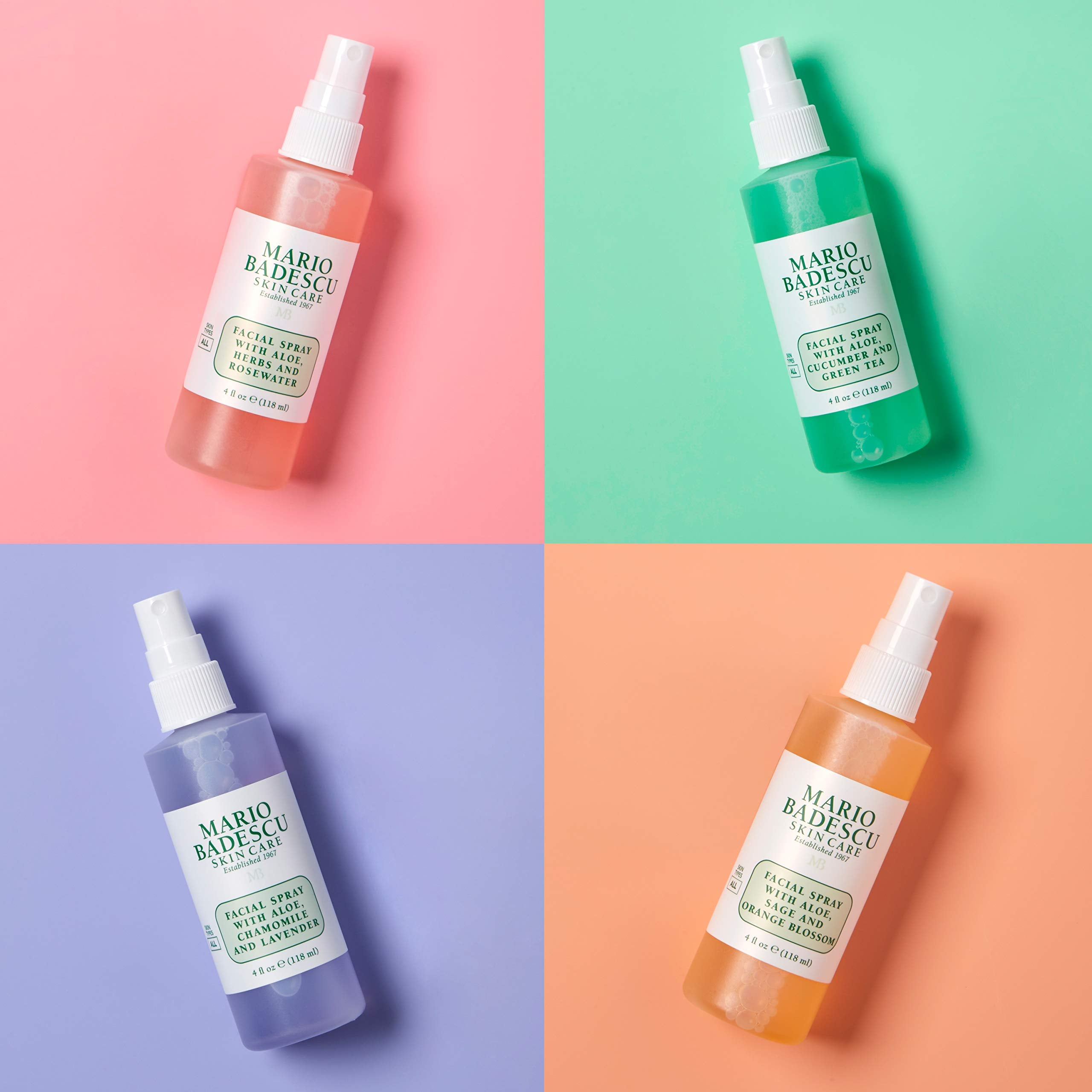 Bruma Manzanilla y Lavanda de Mario Badescu, frasco calmante