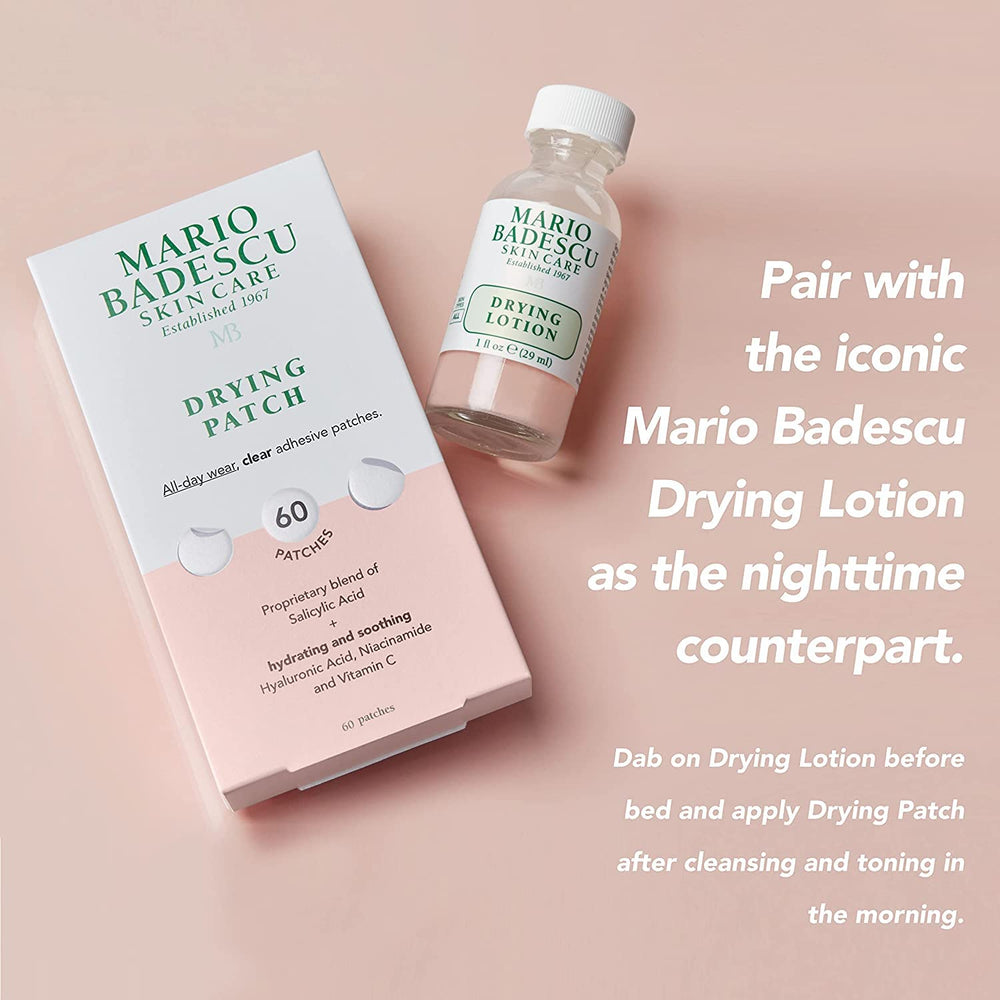 Mario Badescu product showcases Niacinamide and Vitamin C for skin support