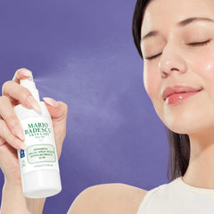 Mario Badescu Repairing HOCl Face Spray pump-cap detail for easy dispensing.