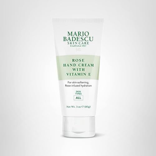 Travel-friendly size of Mario Badescu Rose Hand Cream fits busy routines.
