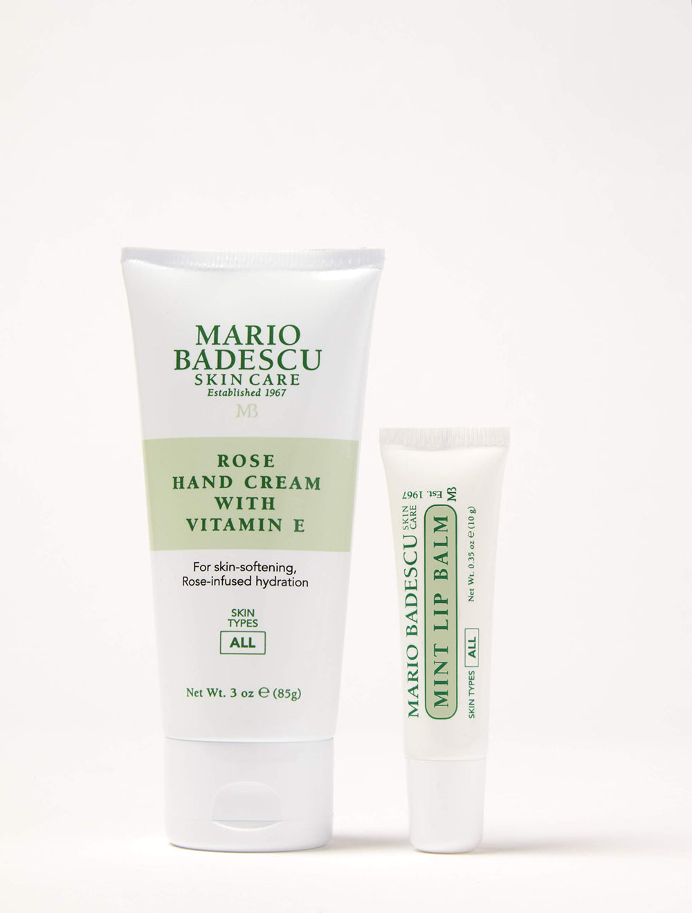 Vitamin E enriched Rose Hand Cream from Mario Badescu nourishes skin.