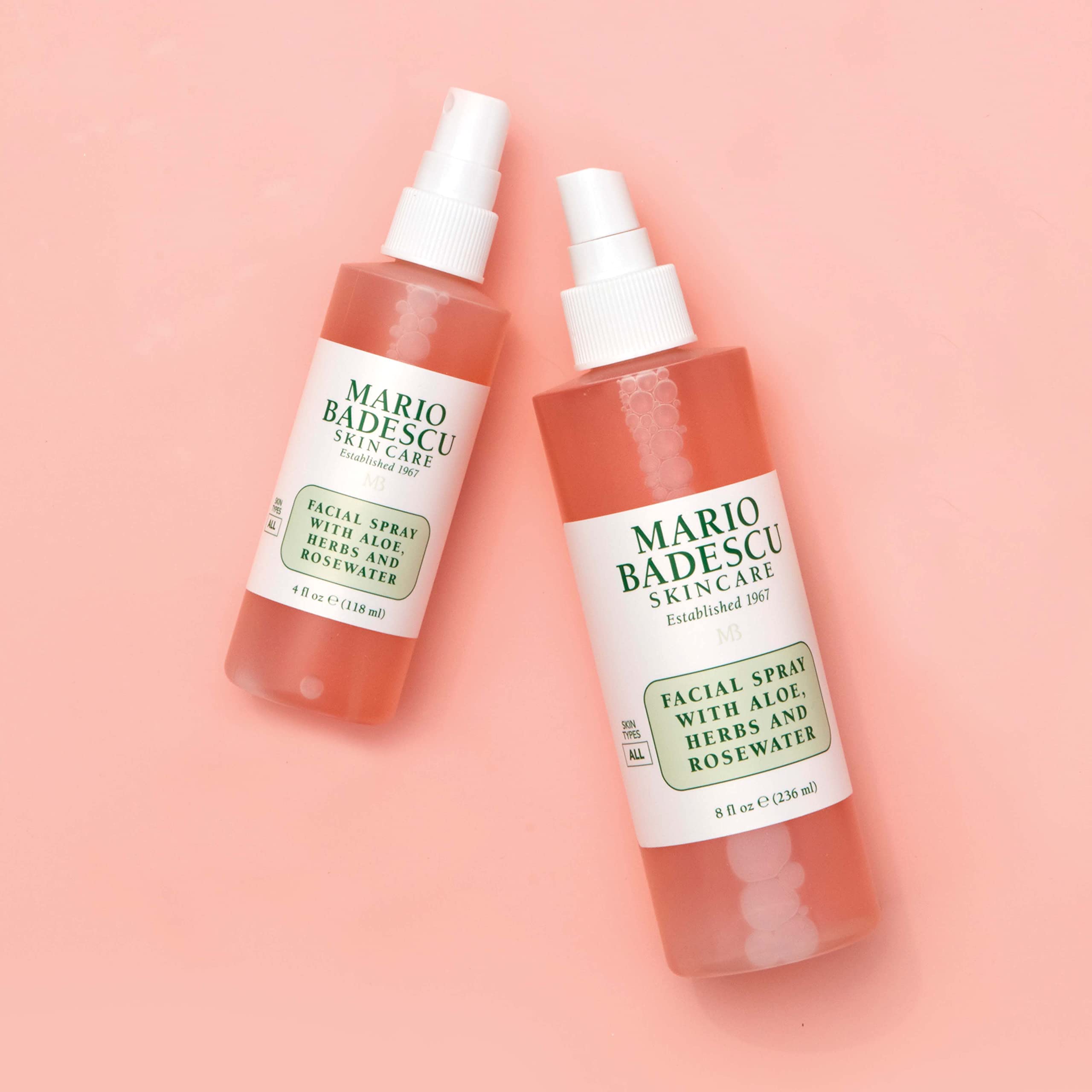 Packaging photo highlighting the sleek Mario Badescu bottle and label.
