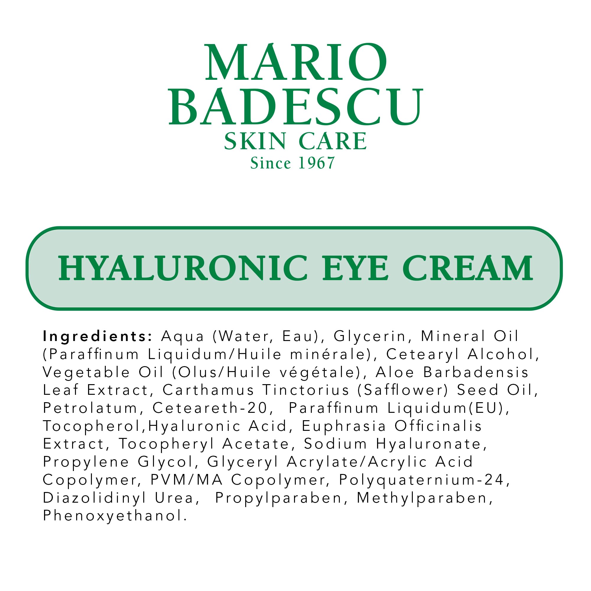Mario Badescu safflower oil and vitamin E nourish and soften dry skin.