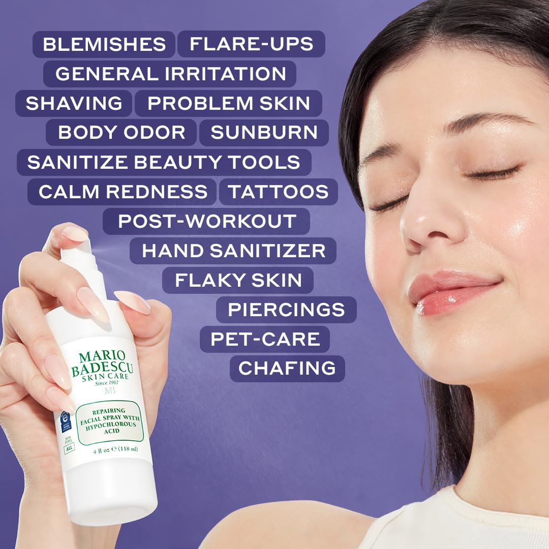 Mario Badescu HOCl refresca la piel tras el lavado