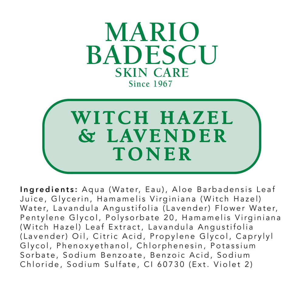 Rutina diaria de mañana y noche con el tónico sin alcohol Mario Badescu.
