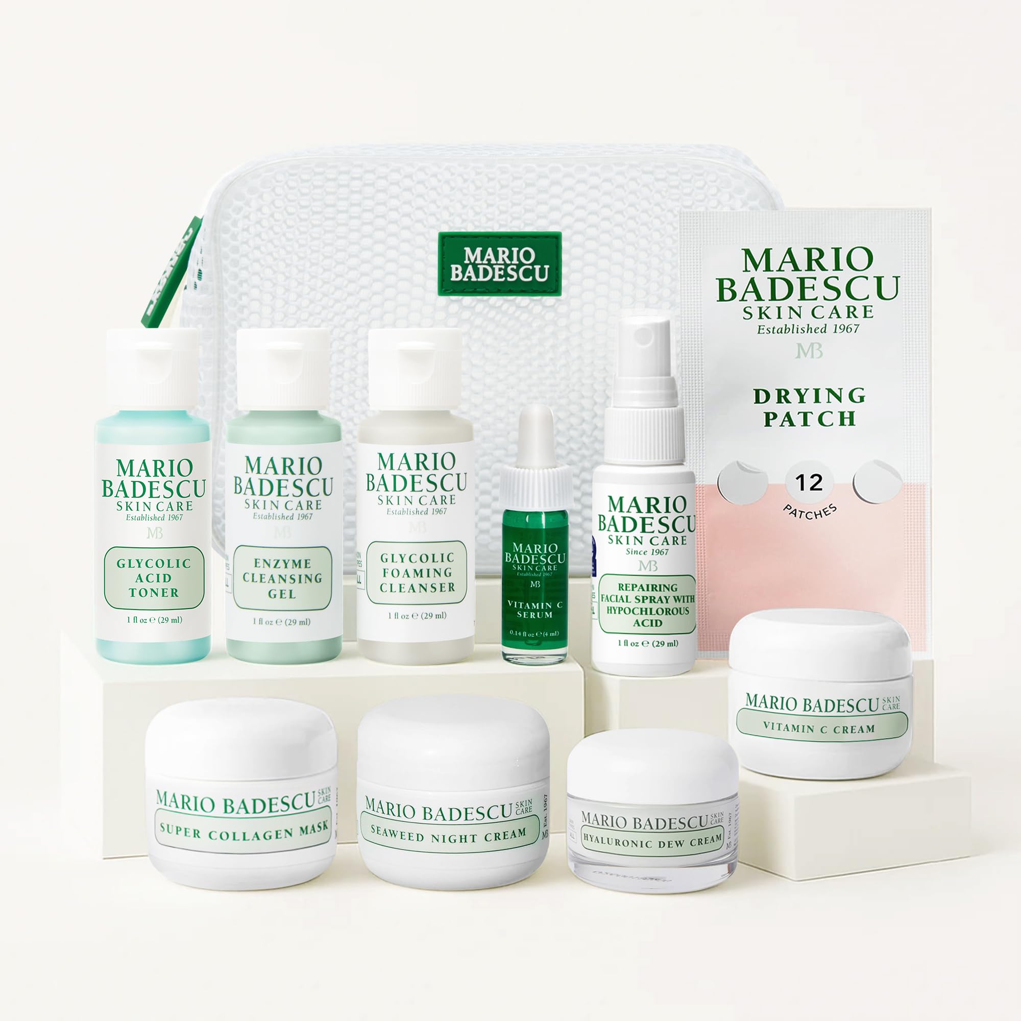 Mario Badescu Vitamin C Serum bottle for brightening and even skin tone