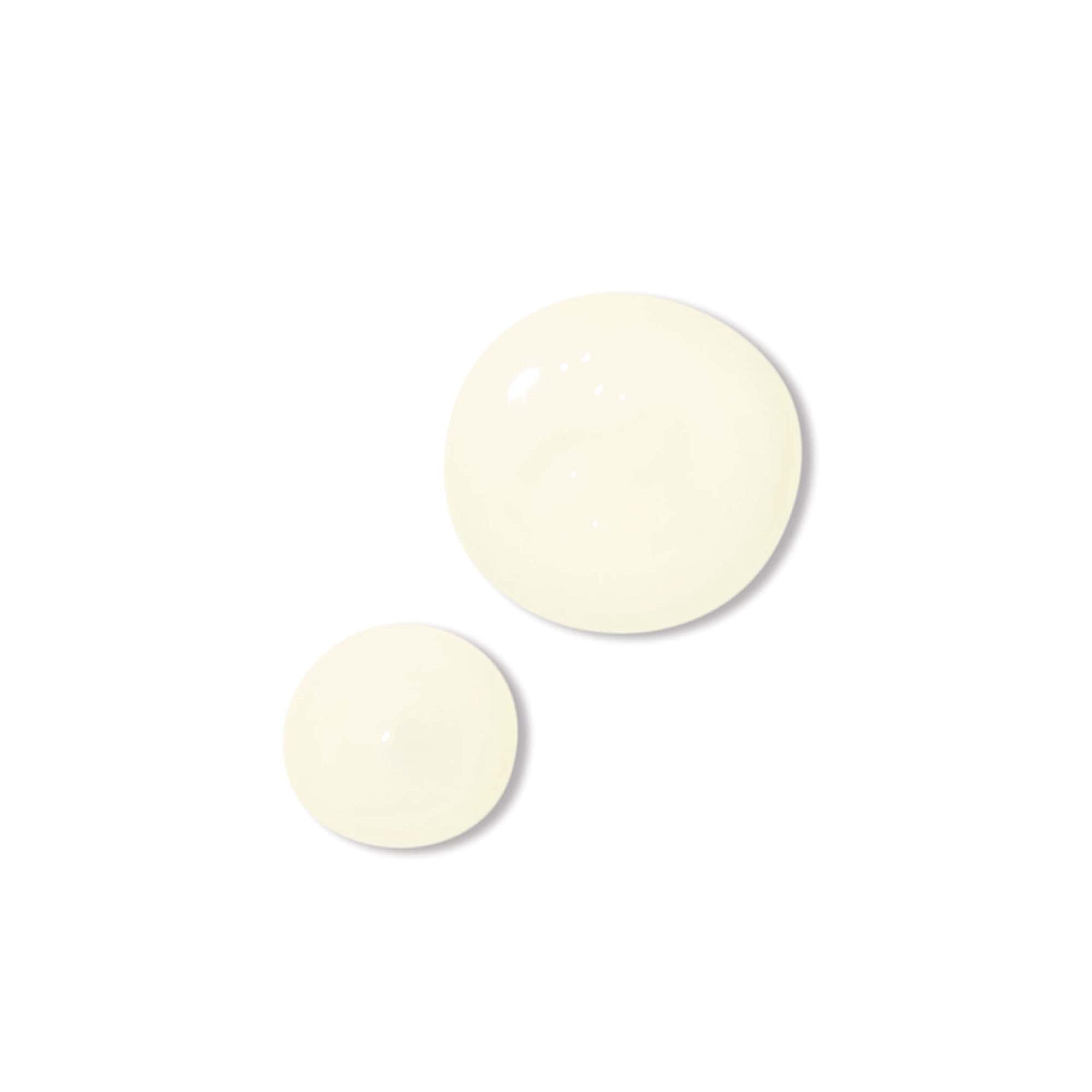 Close-up of collagen cream texture highlighting silky hydration