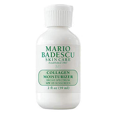Mario Badescu Collagen Moisturizer SPF 15 bottle shows lightweight daytime protection