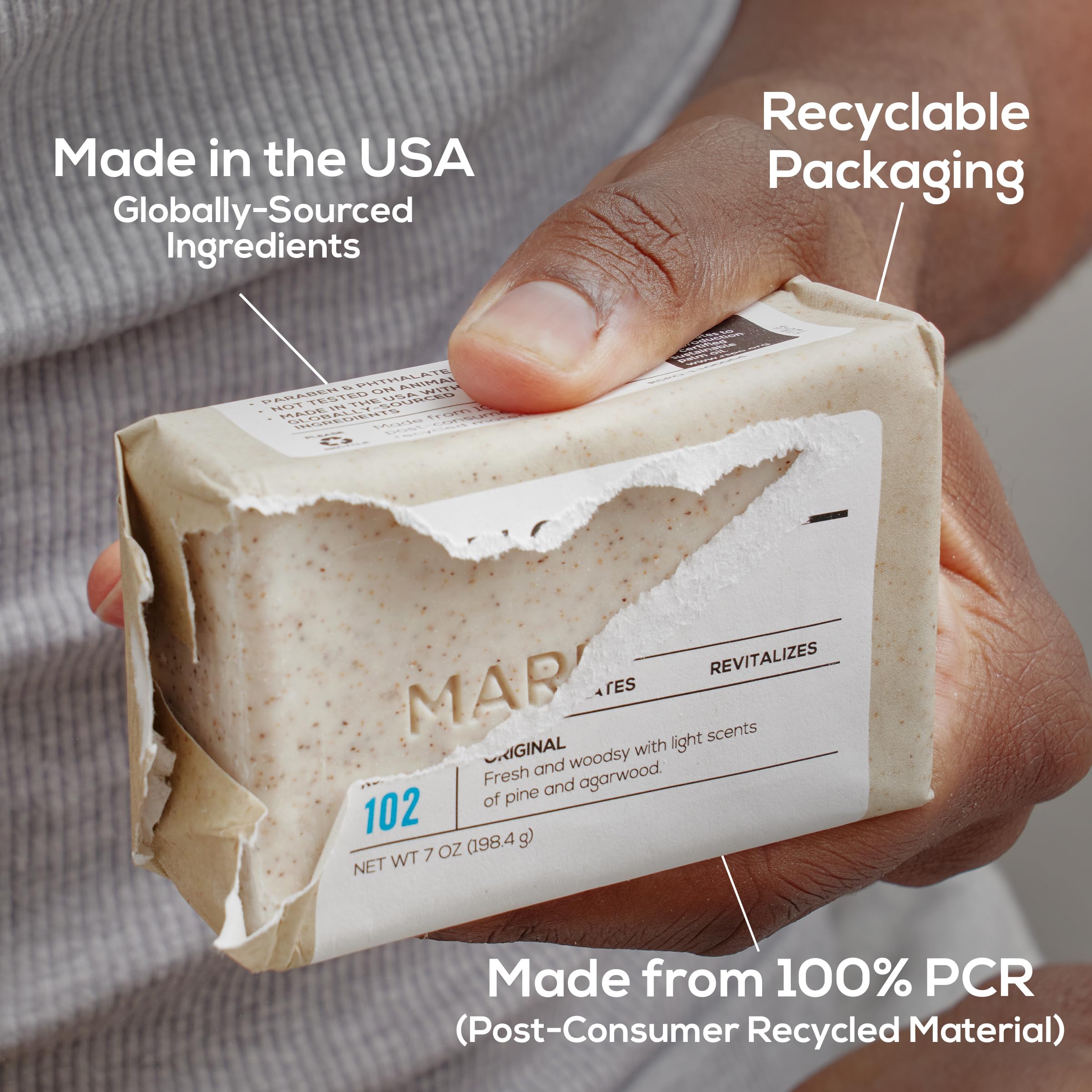 MARLOWE No. 102 recyclable wrapper supports sustainable packaging