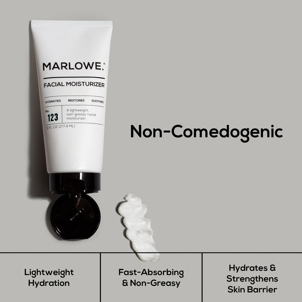 Marlowe No. 123 aloe vera ingredient emphasizes soothing, hydrating properties.