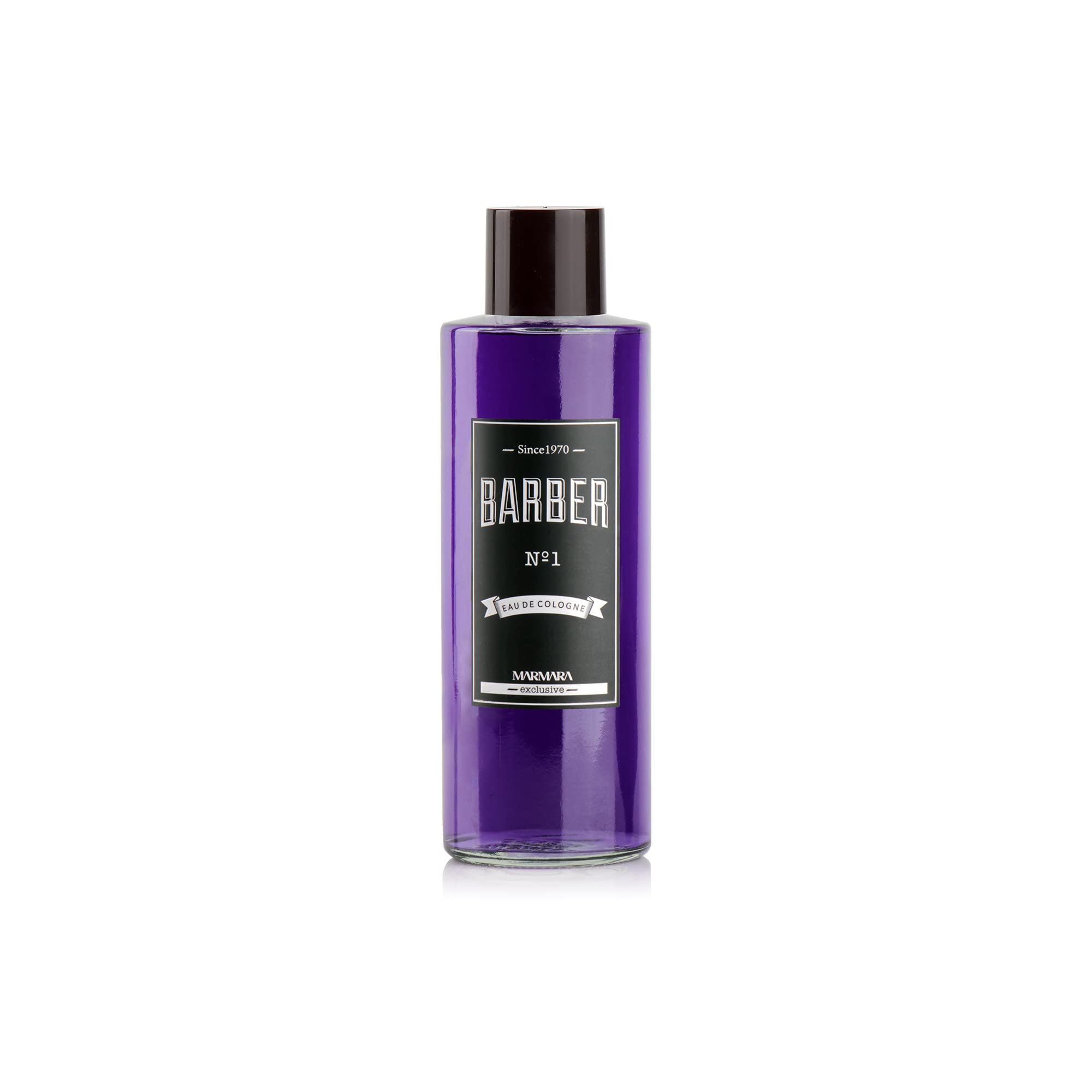 Marmara Barber Cologne bottle in a glass flacon for daily grooming