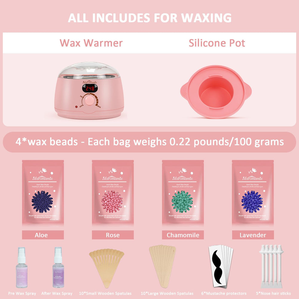 Maromamix pre and post wax sprays for skin preparation and aftercare
