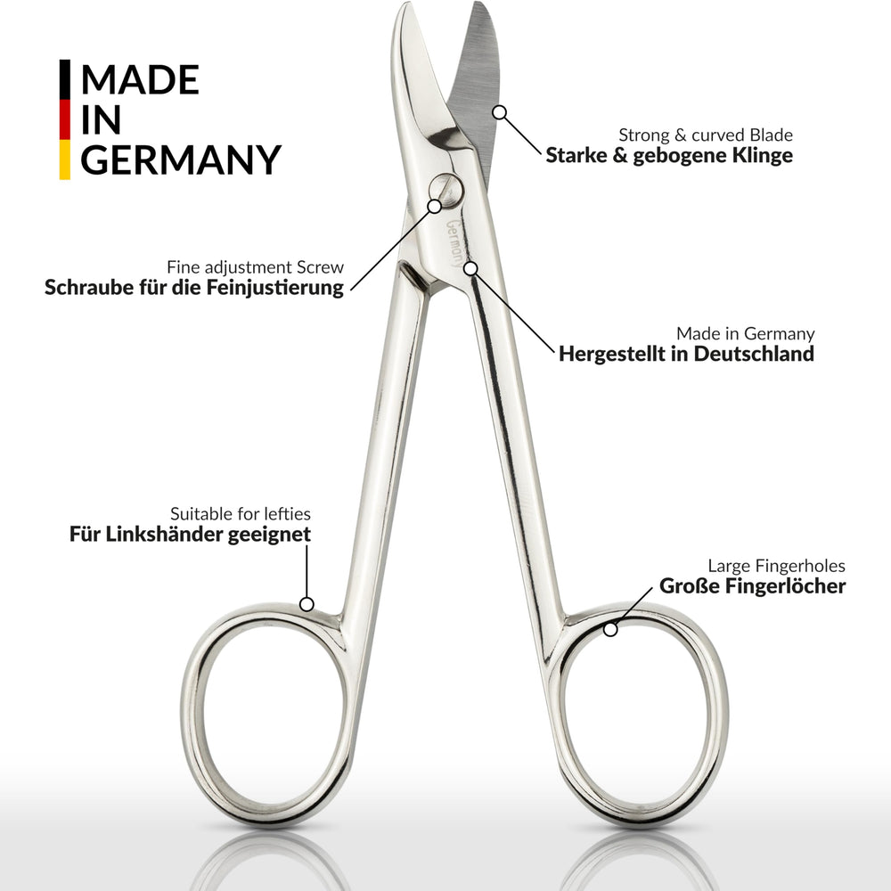 marQus Toenail Scissors are cut-tested and resharpenable for long-term performance.
