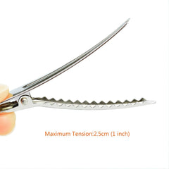 Marrywindix clip cabello dientes amplios para mechones gruesos y definidos.