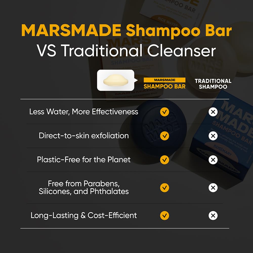 Mars Made Cabello Brillo Fuerza: cabello más brillante y resistente tras cada lavado