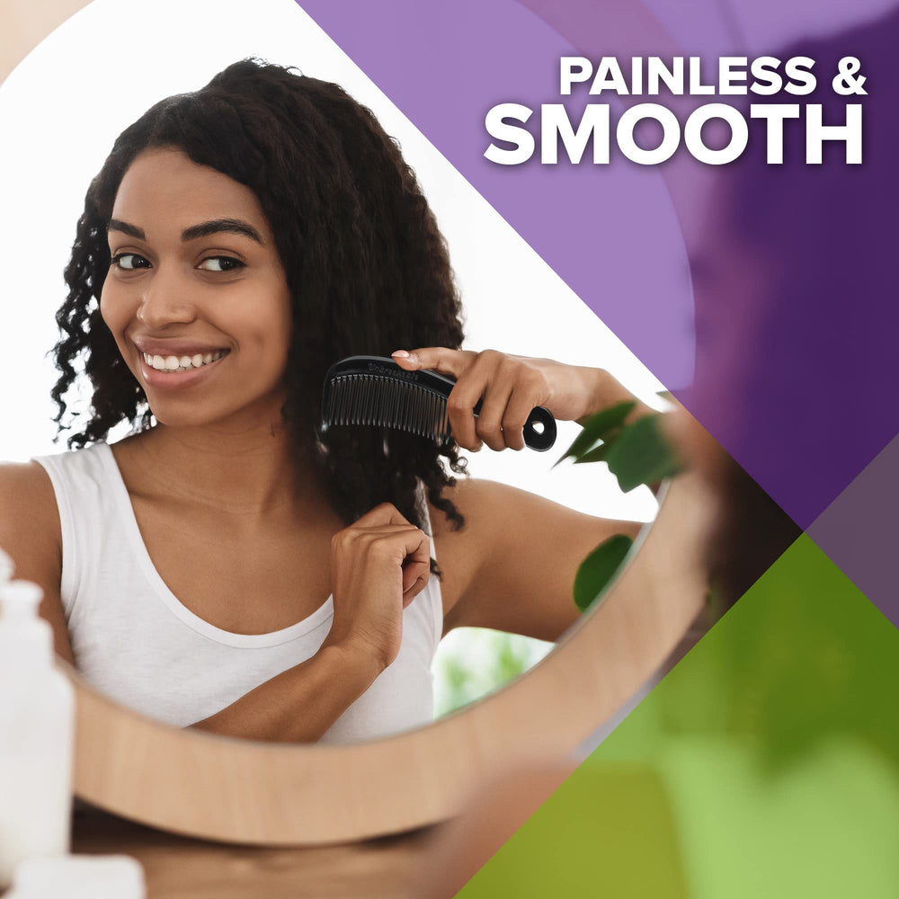 Mars Wellness professional combs in use for gentle scalp massage and comfort