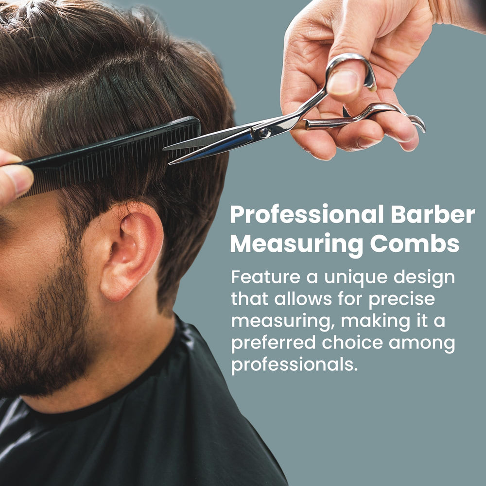 Mars Wellness durable carbon fiber barber combs for long-lasting performance.