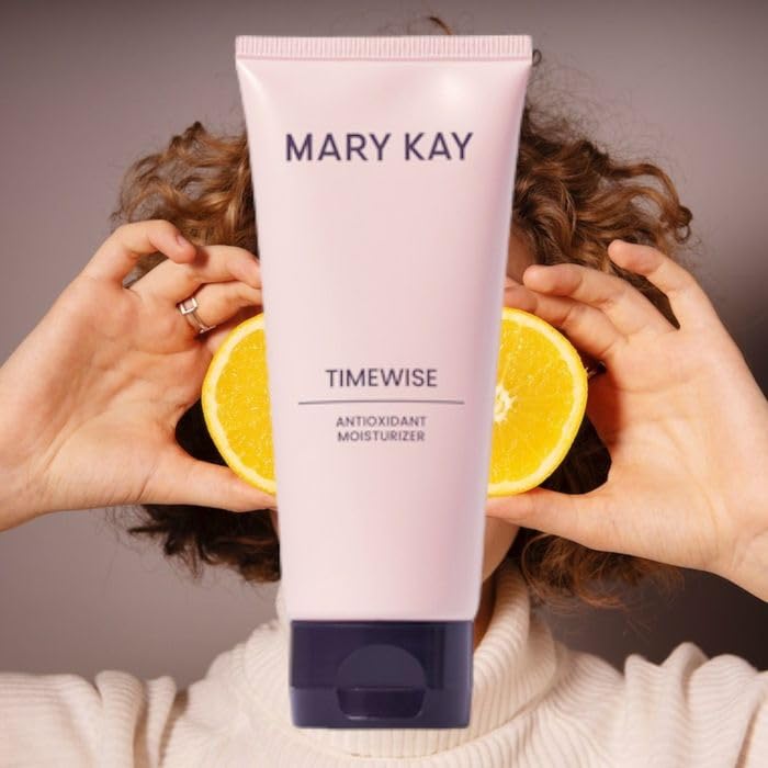 Mary Kay TimeWise moisturizer in routine context demonstrates daily care for combination to oily skin