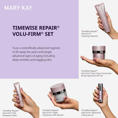 Mary Kay TimeWise Repair Volu-Firm Day Cream, silky daytime nourishment.