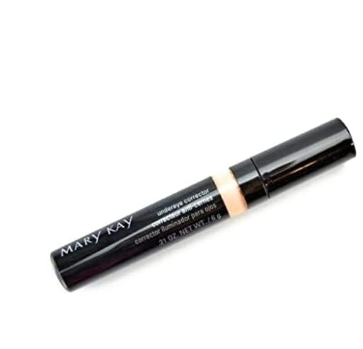 Mary Kay Under Eye Corrector swatch on skin for dark circle coverage and glow