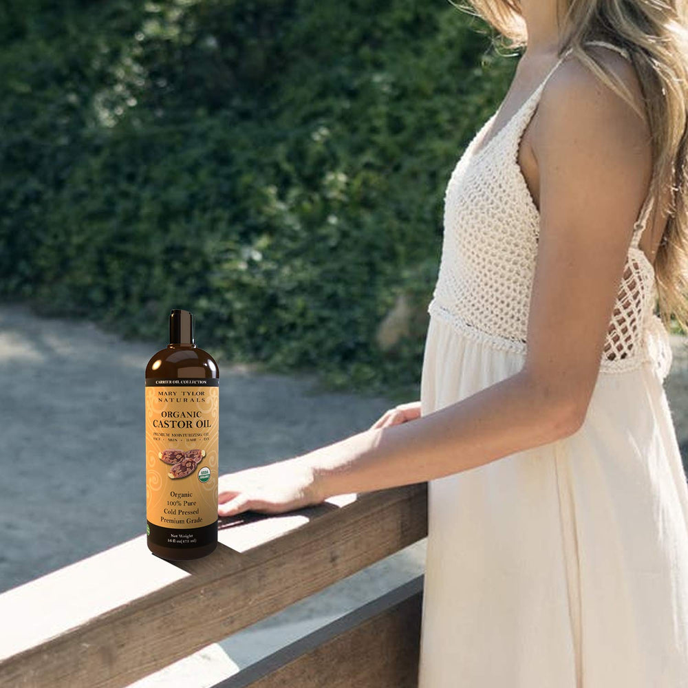 Mary Tylor Naturals Aceite de Ricino puro: sin aditivos y apto para cosmética.
