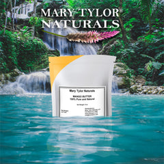 Mary Tylor Naturals Mango Butter, cuidado de piel y uñas, alivia áreas secas.