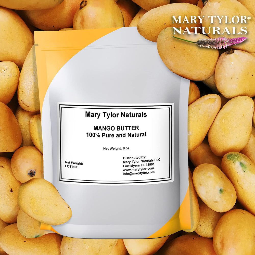Mary Tylor Naturals Mango Butter, uso para cabello, hidrata y nutre el cuero cabelludo.