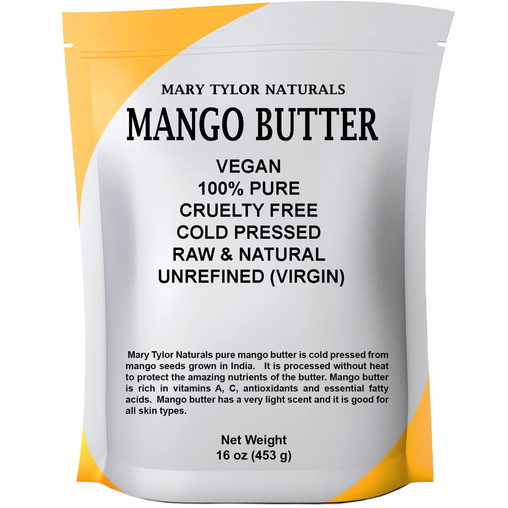 Mary Tylor Naturals manteca de mango sin refinar para cuidado diario