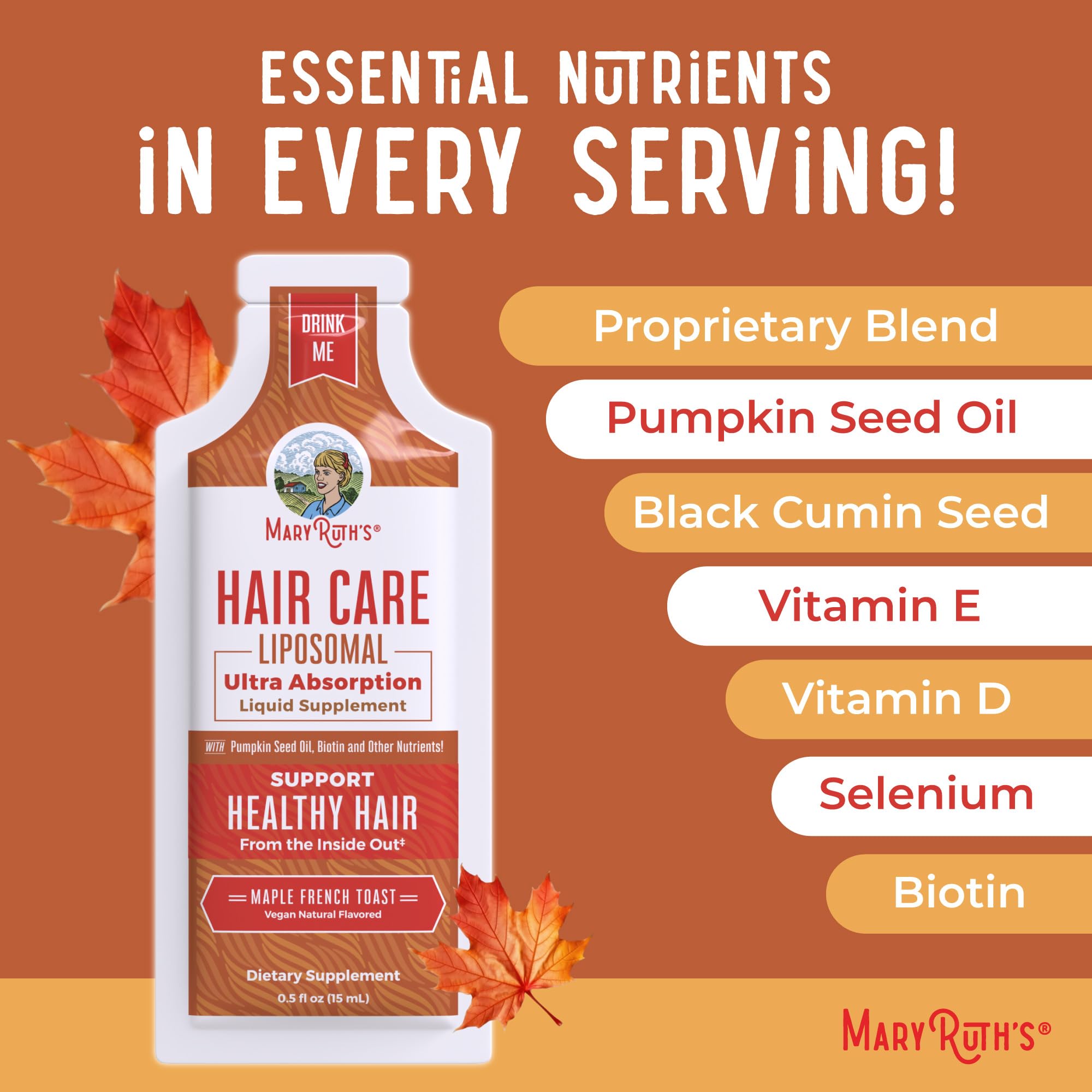 MaryRuths 14 servings per bottle emphasizing long-term use.
