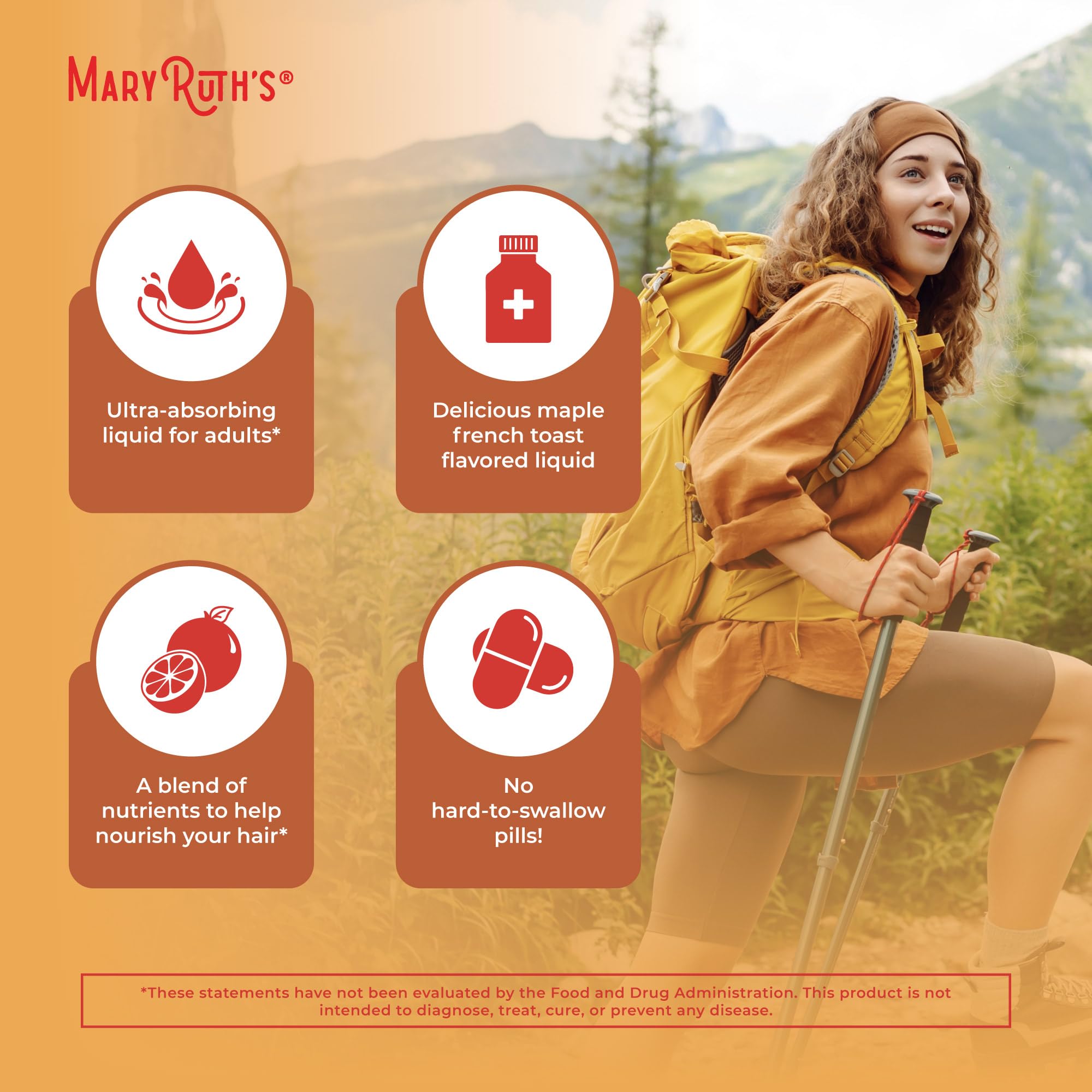 MaryRuths almond allergen notice on packaging for informed choices.