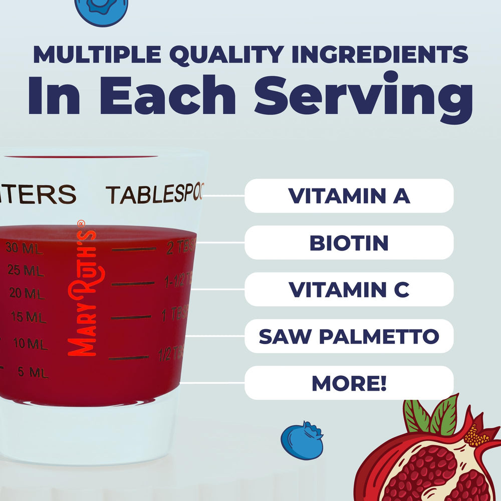 MARYRUTH'S bottle on a shelf emphasizes non-GMO and clean-label attributes