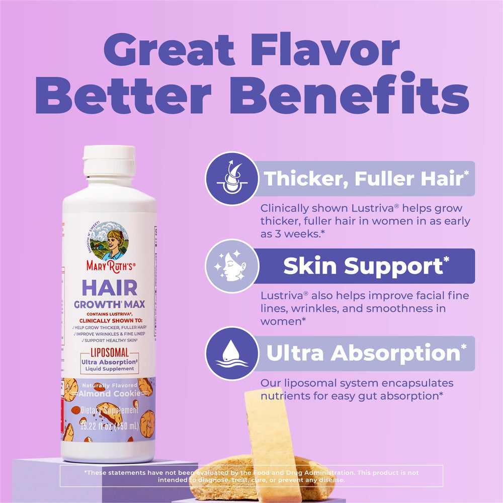 Tasting the almond cookie flavor of MaryRuth's Liposomal supplement