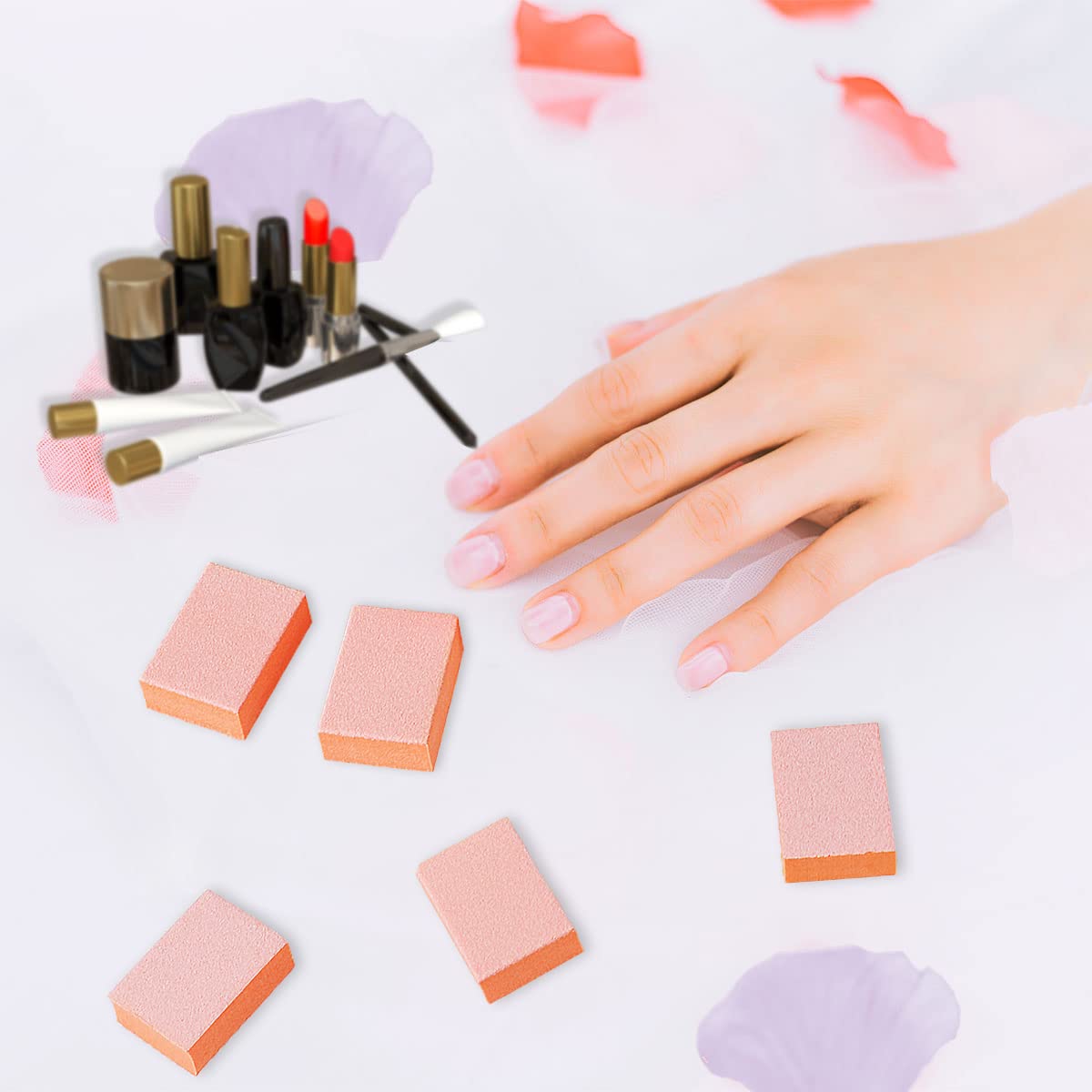 MARYTON 130-count kit for at-home gel nail prep.