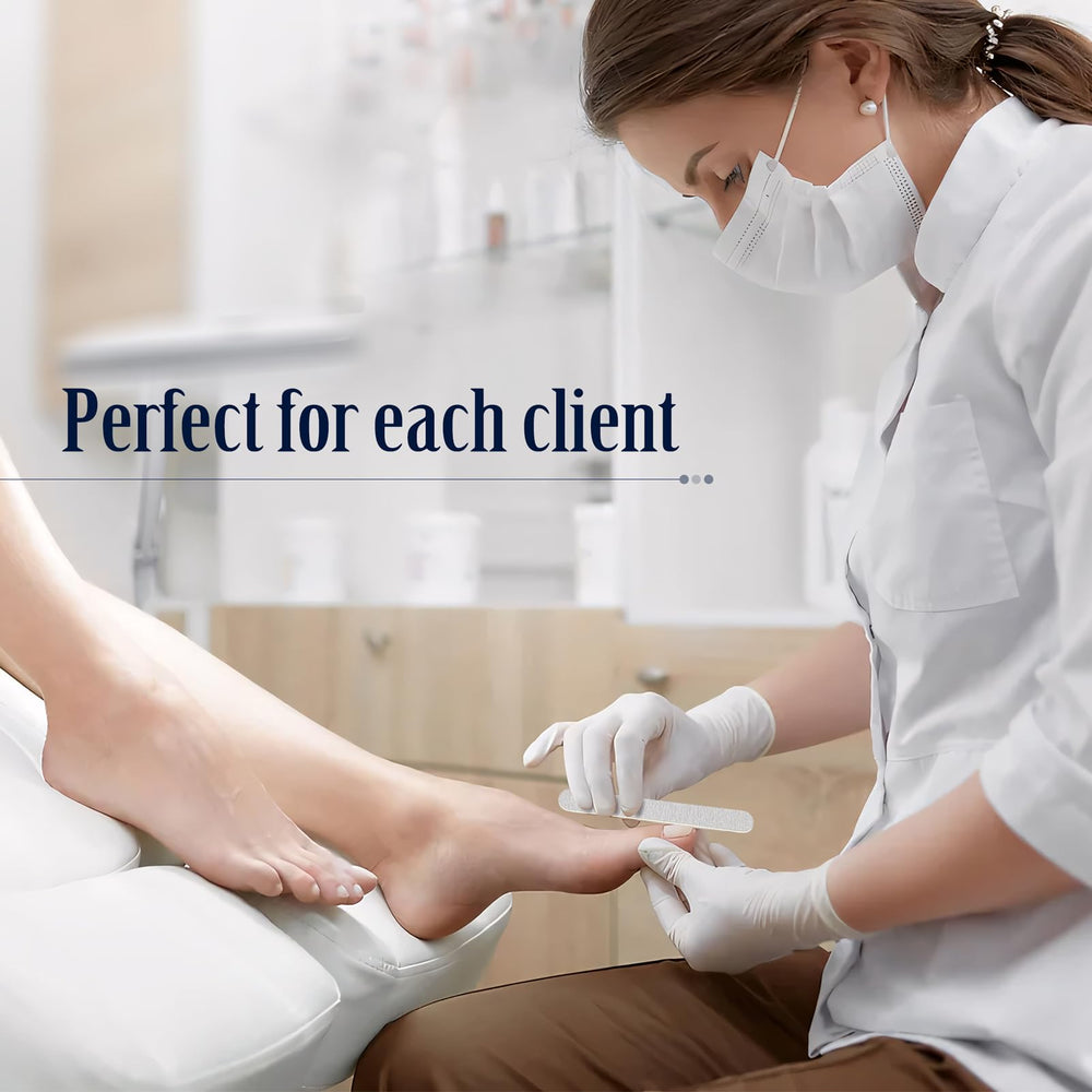 Maryton at-home mani-pedi prep files fit compact spaces for DIY nail art.