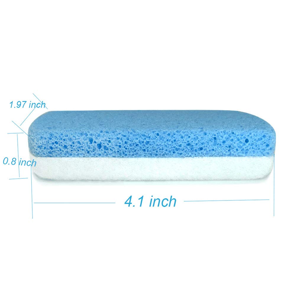 MARYTON glass pumice stone exfoliation side provides precise smoothing for rough areas.