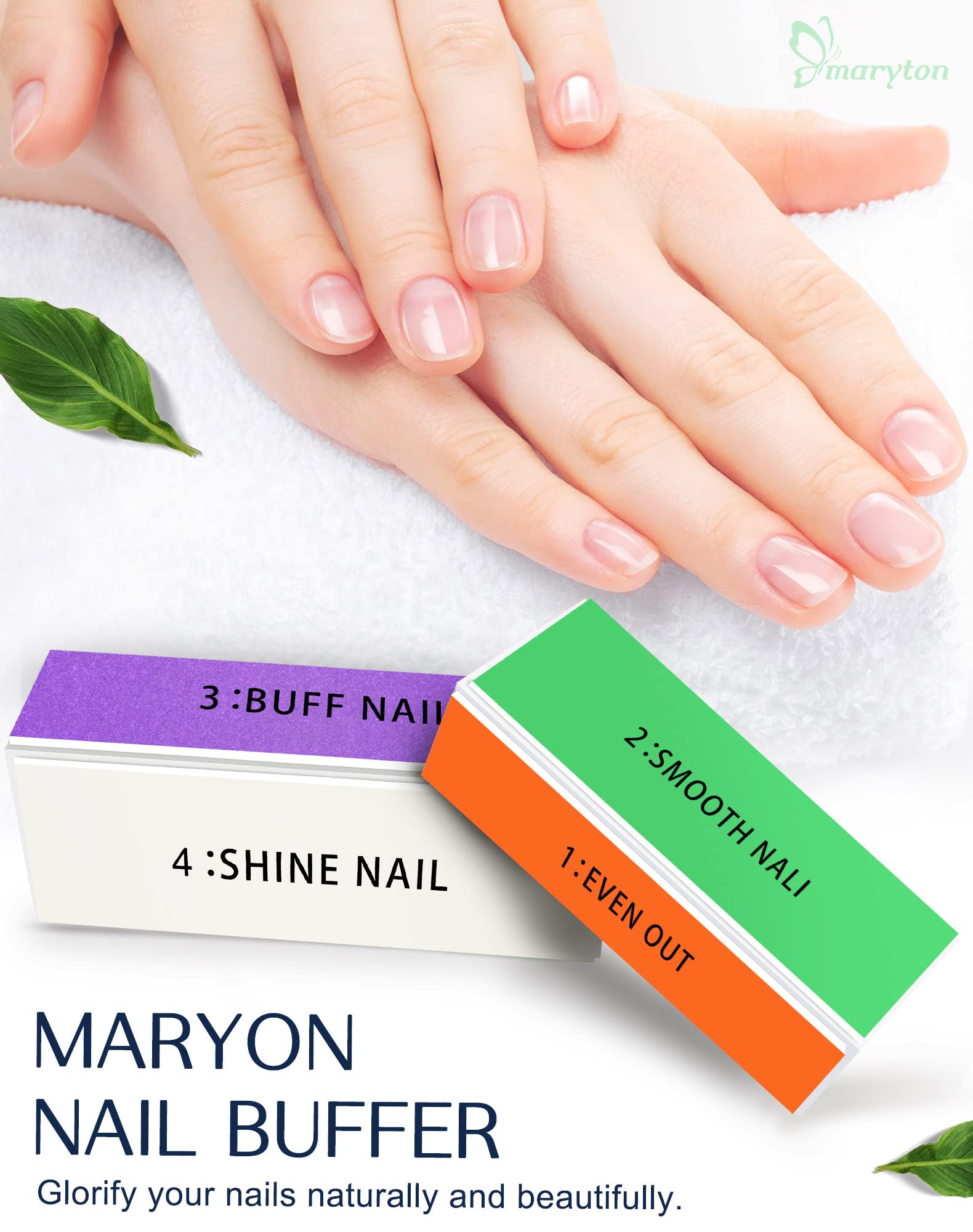 MARYTON gift-ready nail buffer set suitable for gifting