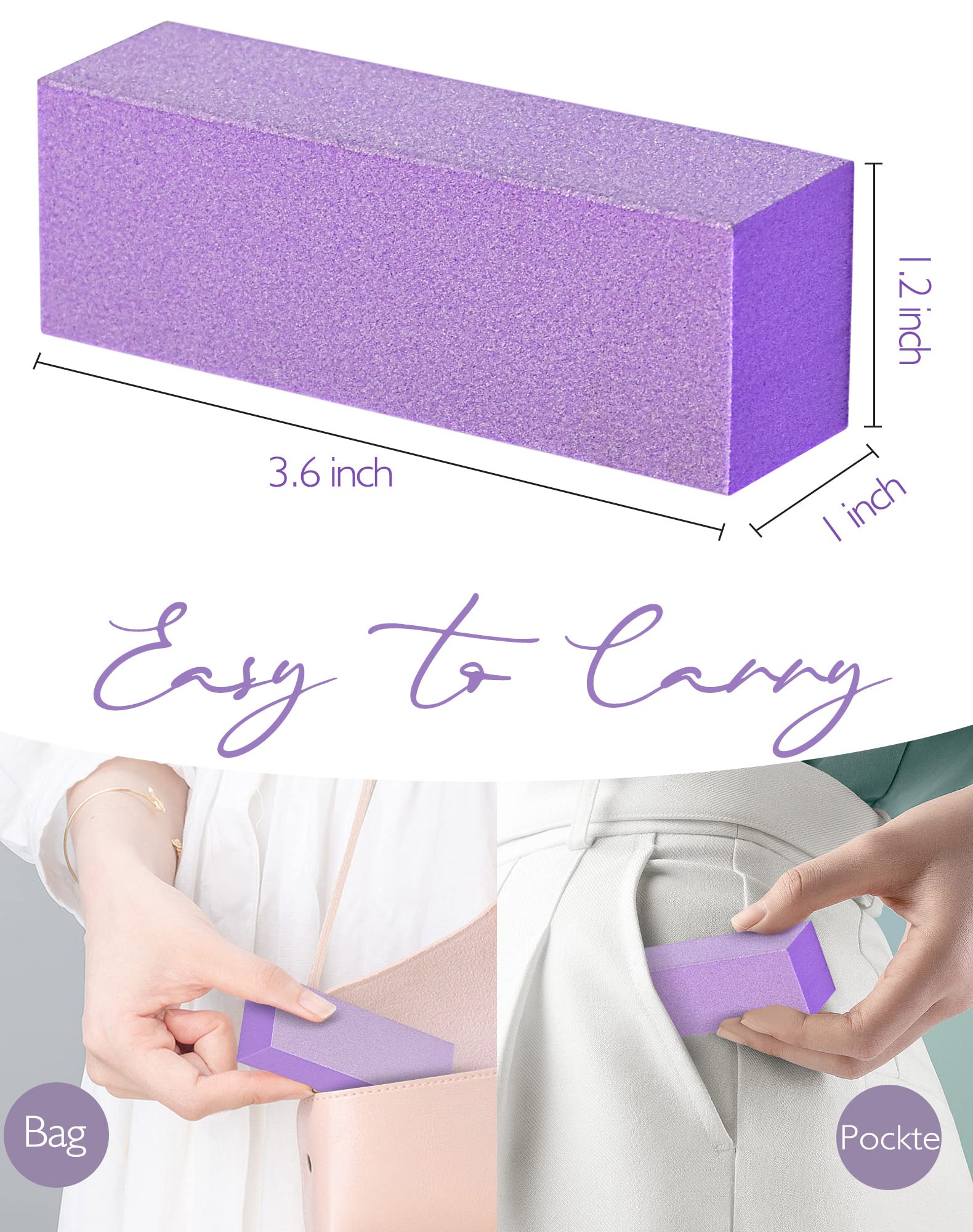 Maryton nail buffer packaging image highlighting product and durability.