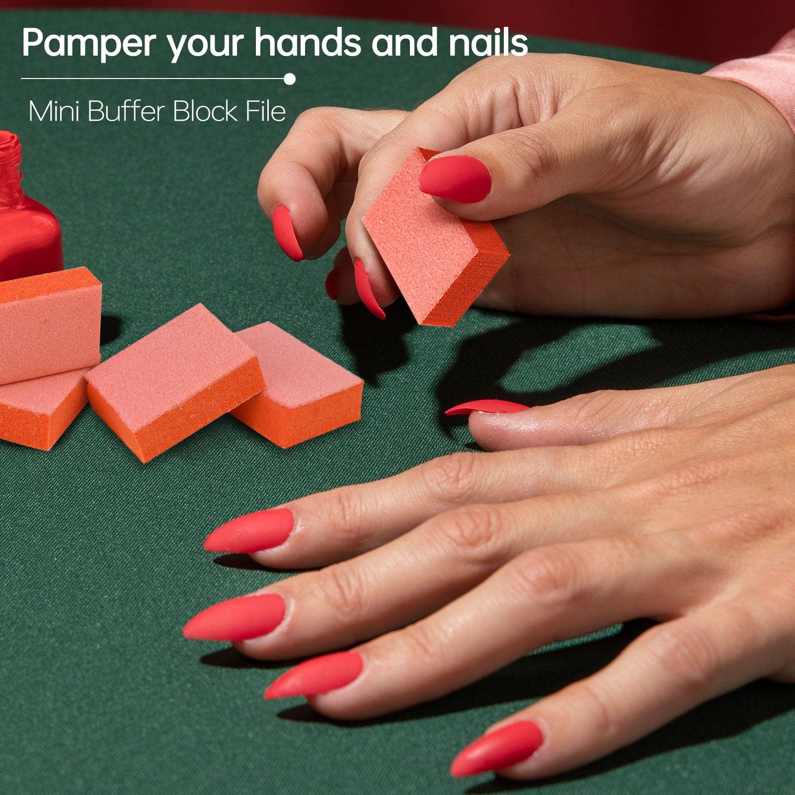 MARYTON professional-grade mini buffers for salons and spas.