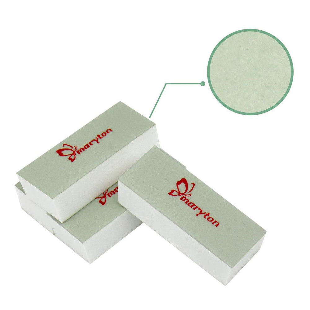 Maryton portable nail buffer kit fits in a purse for quick touch-ups anytime.