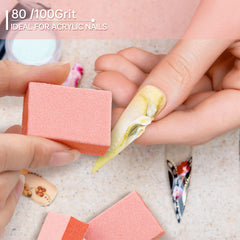 Maryton buffers designed for salon-grade prep before polish or acrylic.
