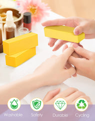 Maryton salon quality nail buffer delivers gentle refinement without scratches