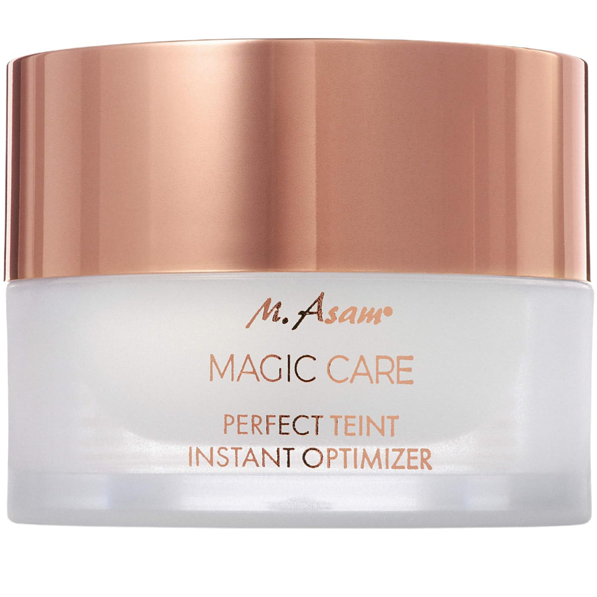 M. Asam Magic Care Perfect Teint bottle with sleek design for daily use.