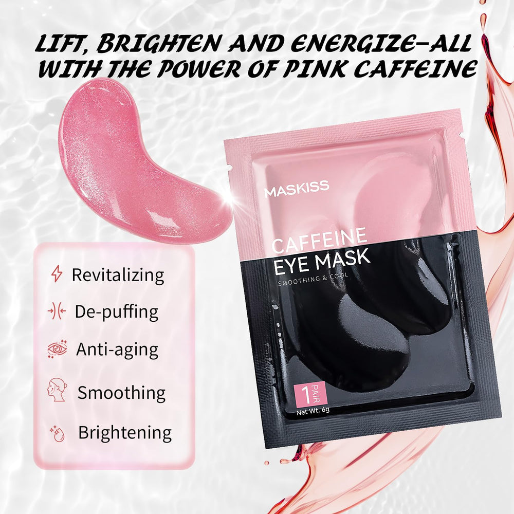 Maskiss parches ojos textura gel suave para mayor comodidad
