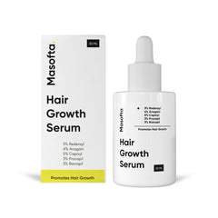 Masofta Serum enfoque en crecimiento capilar para mayor densidad