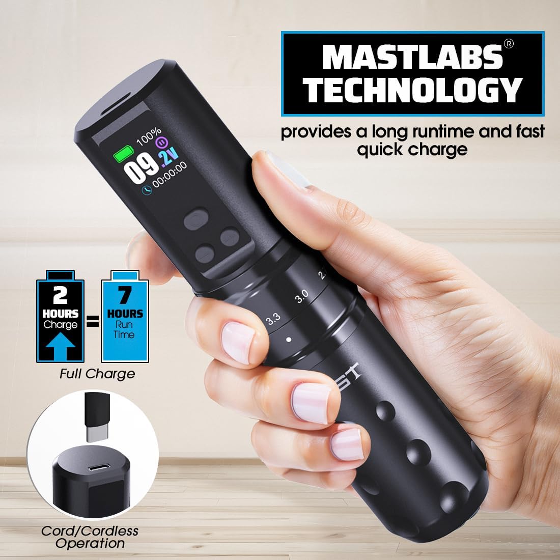 Fold2 Pro extra battery enables longer wireless sessions