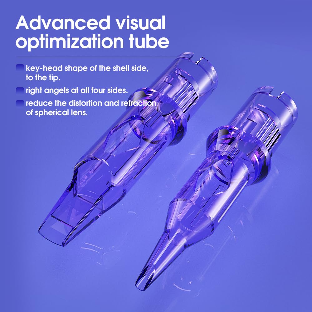 Cartuchos Mast Tattoo Facilidad de limpieza entre cambios de color.