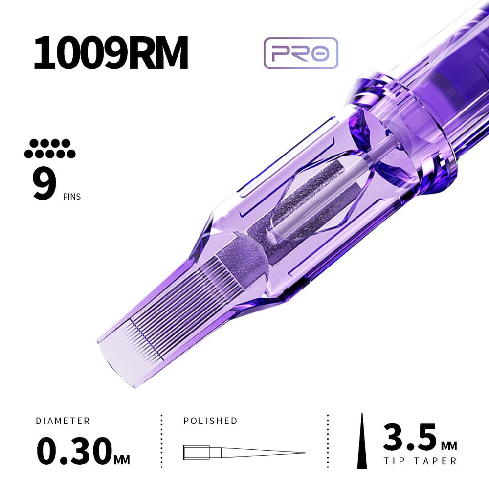 MAST TATTOO Pro 1009RM rendimiento constante para sombreado suave y colores