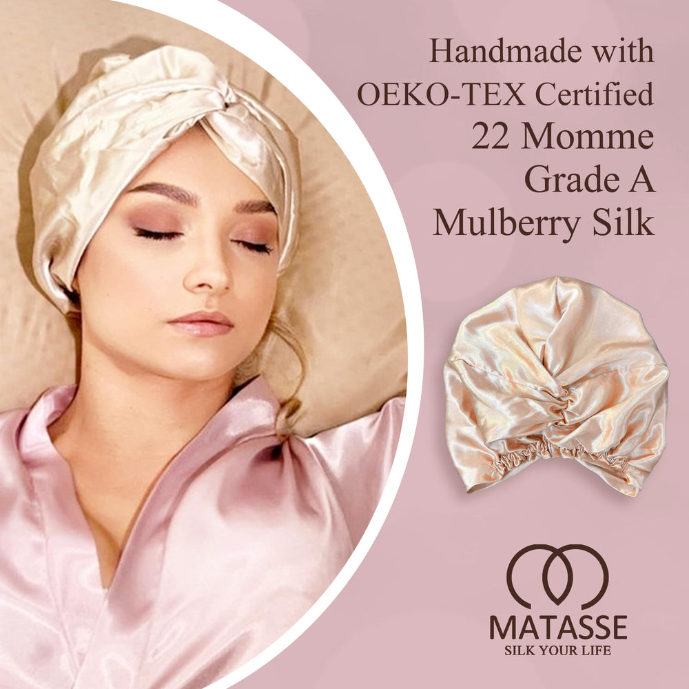 MATASSE OEKO-TEX certified silk safe for sensitive scalps