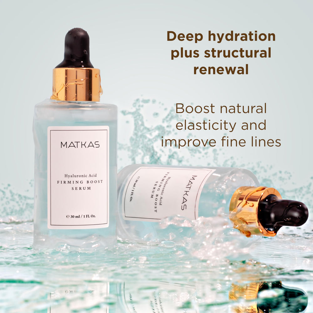 Matkas serum ingredients panel with Panax Ginseng and Niacinamide for balanced skin